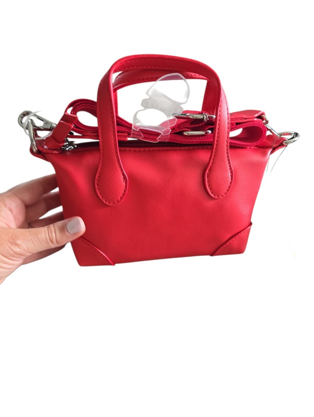 Art Class Red Mini‎ Satchel Crossbody Purse NWT